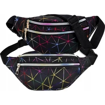 Ledvinka Ledvinka REFLEX RO998 (Reflexní ledvinka do pasu, přes rameno - 3x přihrádka na zip)