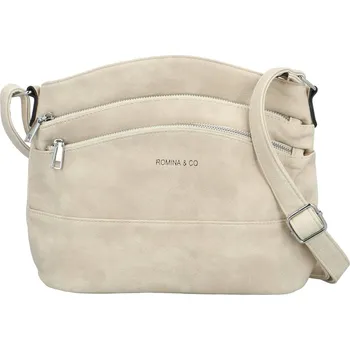 Kabelka Dámská crossbody kabelka krémová - Romina & Co Bags Nerys krémová
