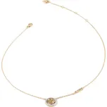 Guess Půvabný pozlacený náhrdelník Life In 4G JUBN02141JWYGT/U + 2 měsíce na vrácení zboží