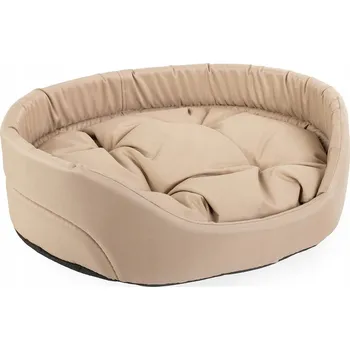 Pelíšek pro psa MS Trade béžová kotec pro psy 57 cm x 52 cm