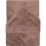 TIMBOO Osuška s kapucí 75 x 75 cm Mellow Mauve