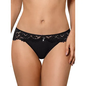 Dámské spodní prádlo Dámské kalhotky Róža Newia černé, VELIKOST L