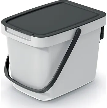 Odpadkový koš Odpadkový koš System Collec 6 L s víkem popelavý
