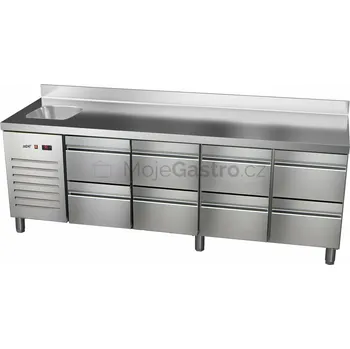 Asber ETP-7-225-08 HC S GI agregát vlevo + dřez