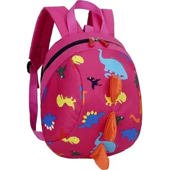 Dětský batoh Batoh pro holčičku Dinosaurus T70 (Krásný růžový batoh pro holčičku do školky, na výlety )
