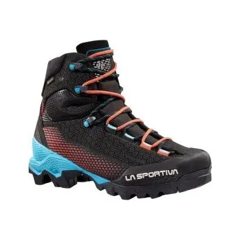 Dámská treková obuv La Sportiva Aequilibrium ST GTX Women Black/Hibiscus černá 38,5 EU
