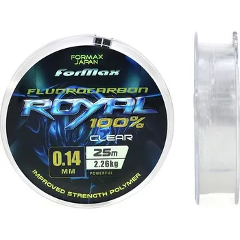 Boilies Formax Royal Fluorocarbon 25m Průměr: 0,20mm 3,80kg