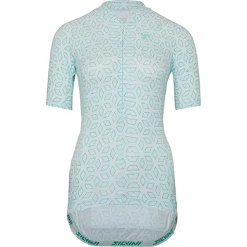 cyklistický dres dámský dres Silvini Catirina WD1621, cloud/green - vel. S 117021