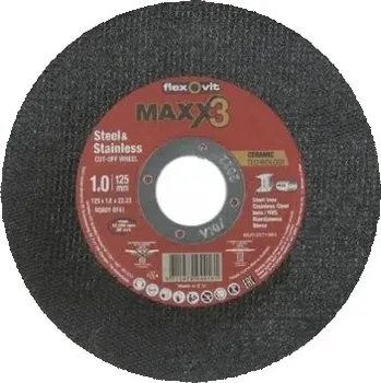 Řezný kotouč Řezací kotouč Flexovit 125x1.0x22 METAL+NEREZ