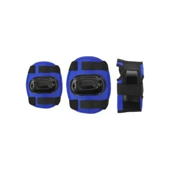 Kolečkové brusle H108 MODRÁ SOUPRAVA CHRÁNIČŮ NILS EXTREME