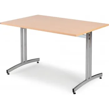 Jídelní stůl AJprodukty Kongresový stůl Sanna, 1200x800 mm, buk, chrom 111821