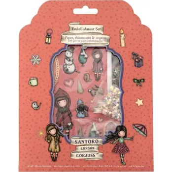 Výtvarná sada Kreativní sada Gorjuss - kamínky, hvězdičky, výseky