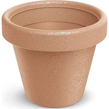 Plastový květináč ORIGINAL terakota matný, varianta 33,8 cm