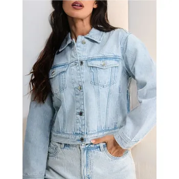 Sinsay - Džínová bunda - modrá - 658DB-05J - 658DB-05J-XXS