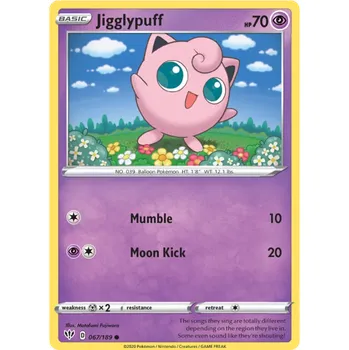Sběratelská karetní hra Pokémon TCG Jigglypuff 067/189 - Reverse Holo