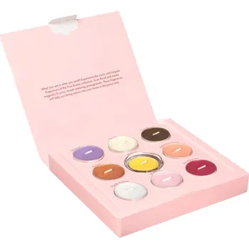 Svíčka Set Bolsius, čajové sviečky v skle, mix vôni, 9 ks