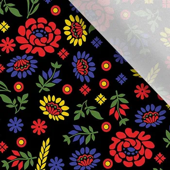 Úplet Takoy šarišský lidový kroj - barevná na černém