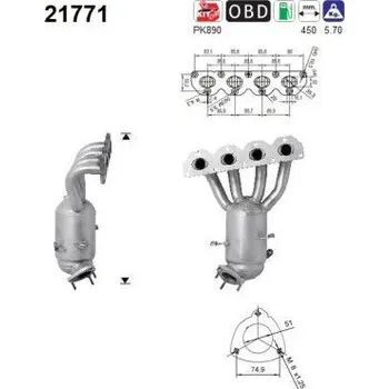 Katalyzátor Katalyzátor AS 21771