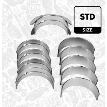 Motor automobilu Hlavní ložiska klikové hřídele-sada ET ENGINETEAM LH001000