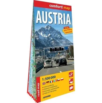 Cestování Comfort! map Austria 1:500 000