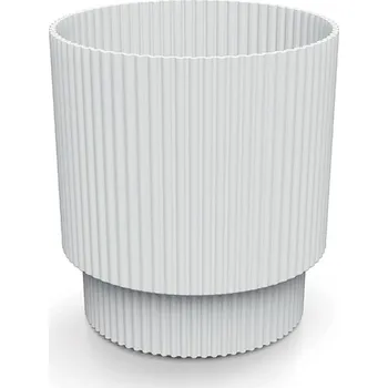 Květináč MILLA VII bílý, varianta 12,8 cm