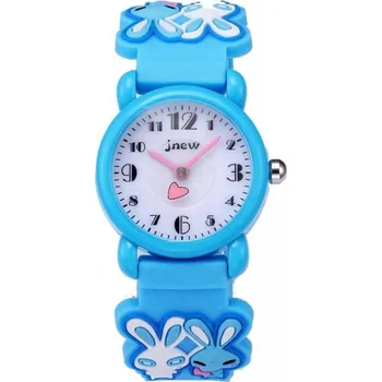 Hodinky Dětské hodinky JNEW Králík modrý 86149-4