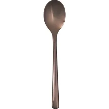 Příbor Čajová lžička Broste HUNE hnědá
