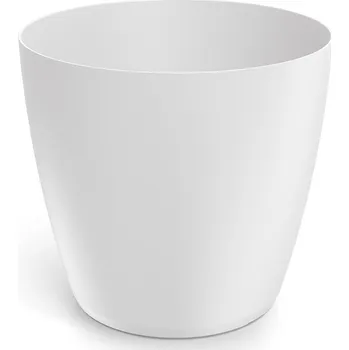 Květináč MATIS bílý, varianta 23,8 cm