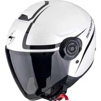 Helma na motorku SCORPION přilba EXO-CITY II Intercity white/black - XS