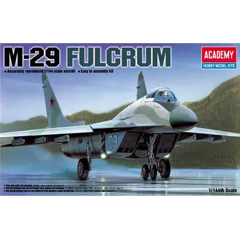 Plastikový model Academy Model Kit letadlo 12615 - M-29 FULCRUM (1:144)