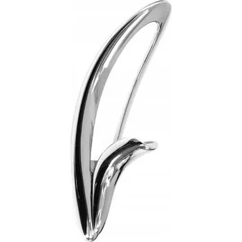 Věšák Nábytková úchytka klasická chrom lesklý 4,4 x 4,3 x 13,9 cm