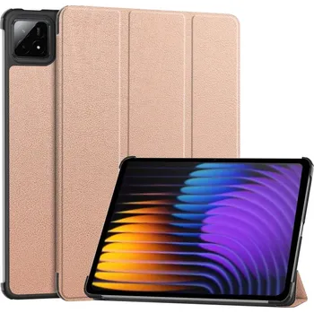 Pouzdro na tablet VSECHNONAMOBIL 103517 LEATHER Zaklápěcí kryt pro Xiaomi Pad 7 / Pad 7 Pro růžový