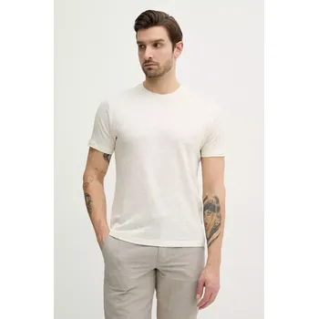 Pánské tričko Plátěné tričko Paul&Shark 25411020 béžová 01X, vel. L