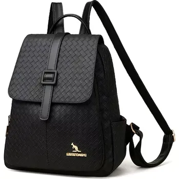 Městský batoh Elegantní městský batoh DB04 (Dámský elegantní městský batoh 32 x 27 x 13 cm, prostorný, černý, moderní design)