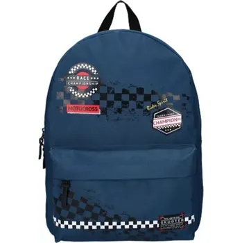 Městský batoh Školní batoh Skooter Wild Games (Jednokomorový školní batoh s přední kapsou na zip)