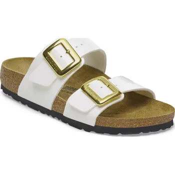 Dámské pantofle Birkenstock dámské pantofle Sydney Big Buckle 1029452 Bílá 38