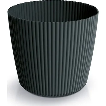 Květináč MILLA ROND uhelný, varianta 14,6 cm