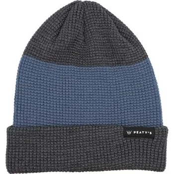 Čepice PEATYS Čepice PEATY'S ČEPICE PUBWEAR MERINO BEANIE - BLUE STRIPE - Uni
