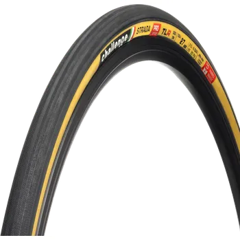 Plášť na kolo CHALLENGE plášť STRADA Pro 700x27 černá/tan