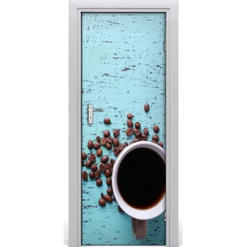 Fototapeta Fototapeta na dveře samolepící šálek kávy 85x205 cm