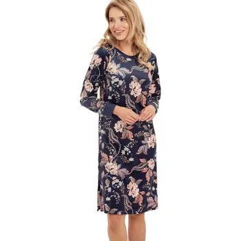 Dámská noční košile Dámská noční košile Taro 3060 Venus tmavě modrá M