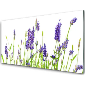 Obraz Obraz na skle Květiny 120x60 cm 4 Přívěsky