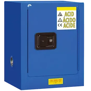 FIREPROOF 15 ohnivzdorná bezpečnostní skříň, 560x430x430 mm, modrá