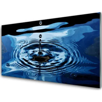 Obklad Kuchyňský skleněný panel Voda Umění 125x50 cm