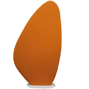 Paraván AKUSTIK DESIGN 01, designový akustický paraván, oranžový