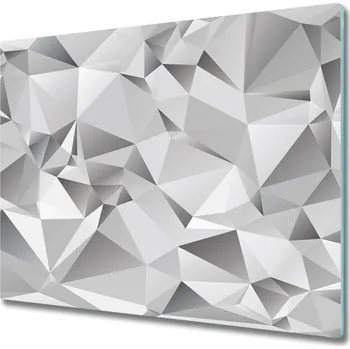 Kuchyňské prkénko Skleněná krájecí deska 3D abstrakce 60x52 cm