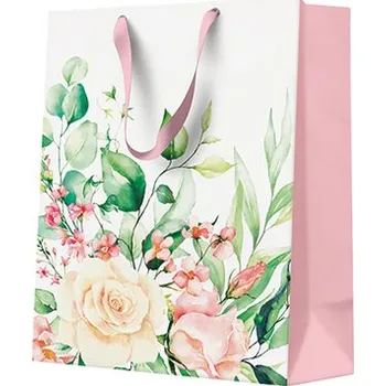 Dárková taška Dárková taška FLORAL MOMENTS 21x25 cm
