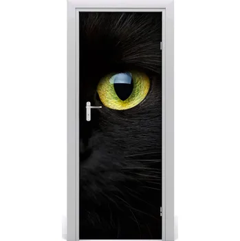 Fototapeta Samolepící fototapeta na dveře Oči kočky 85x205 cm
