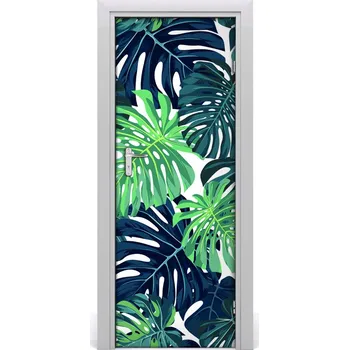 Fototapeta Samolepící fototapeta na dveře tropické listí 85x205 cm