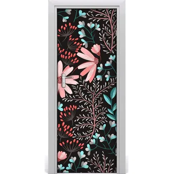 Fototapeta Samolepící fototapeta na dveře polní květiny 75x205 cm